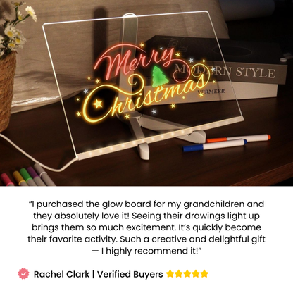 LED Light-Up Acrylic Message Board