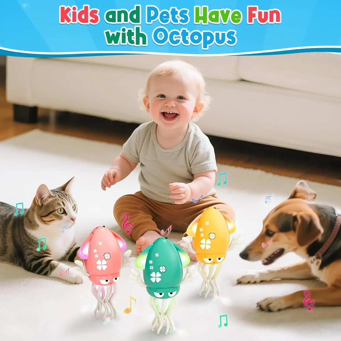 Magic Dancing Octopus Toy