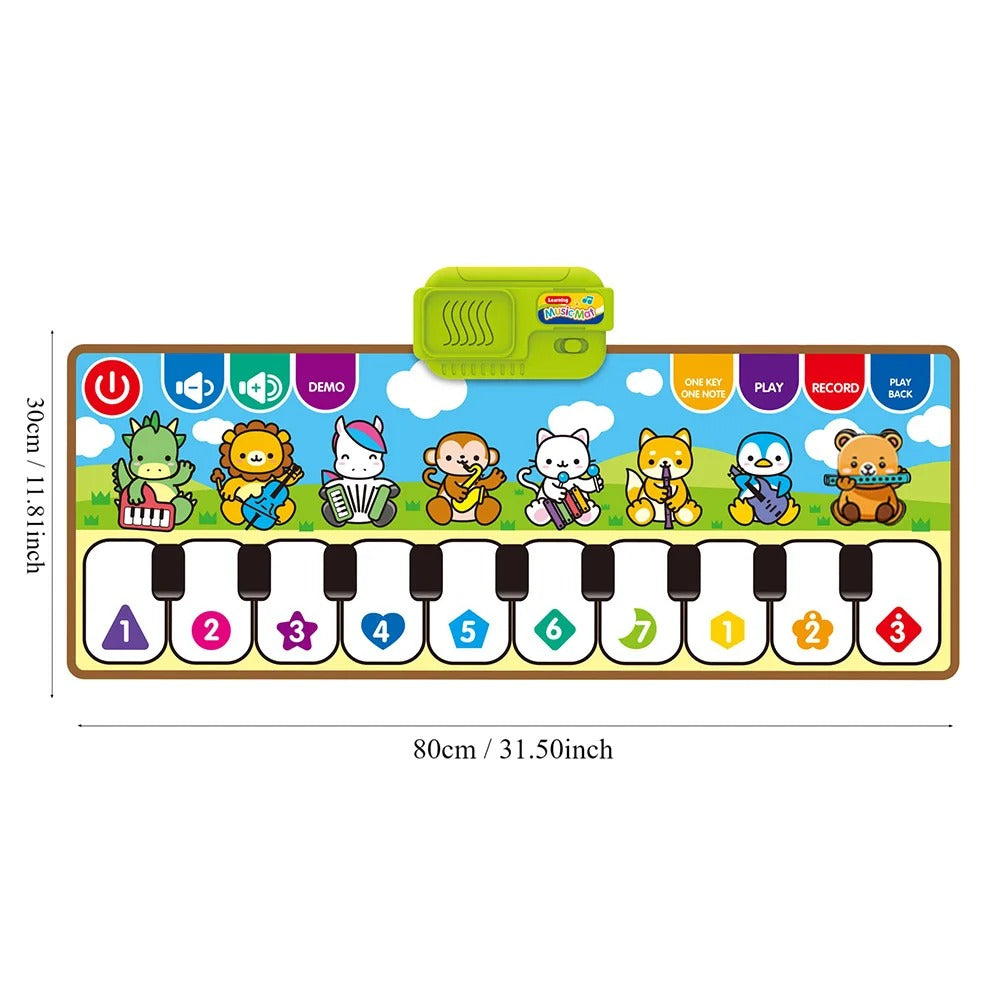 Piano Music Fitness Mat for Baby