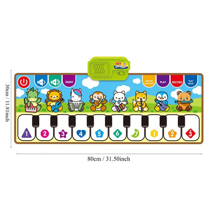 Piano Music Fitness Mat for Baby